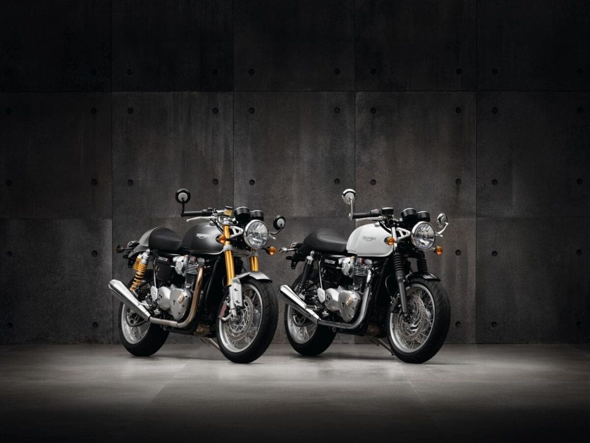 Triumph Thruxton and Thruxton R REVEALED! 64% more torque and killer 1960s looks!