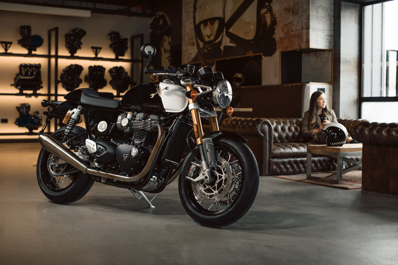 Custom Thruxton RS To Celebrate 10 Year DGR Anniversary