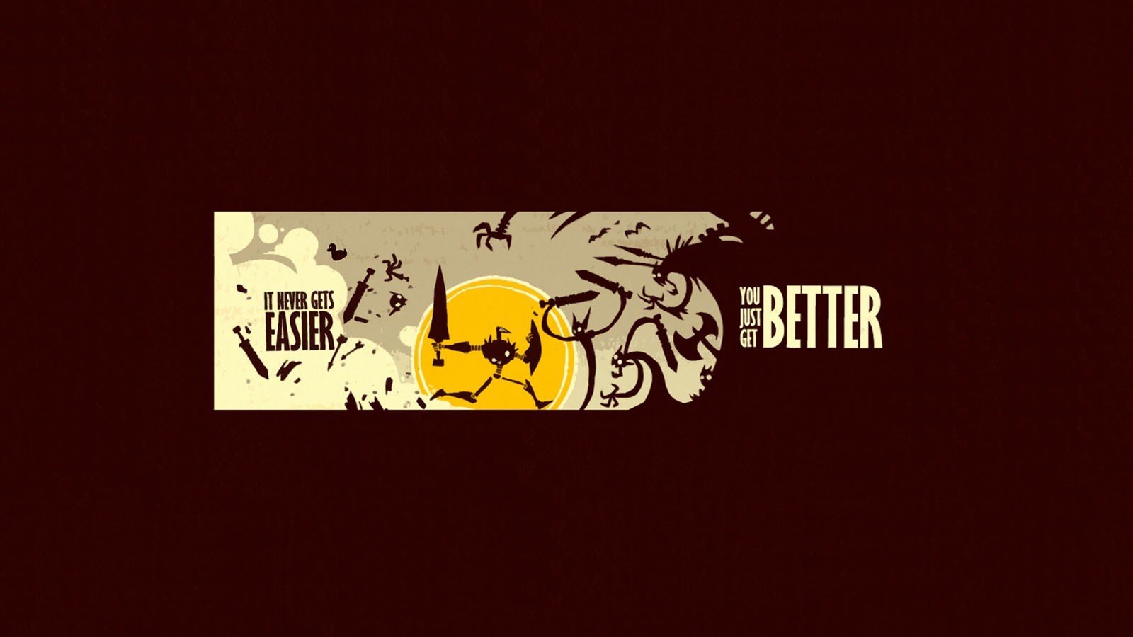 creature, Knights, Minimalism, Motivational HD Wallpaper / Desktop and Mobile Image & Photo