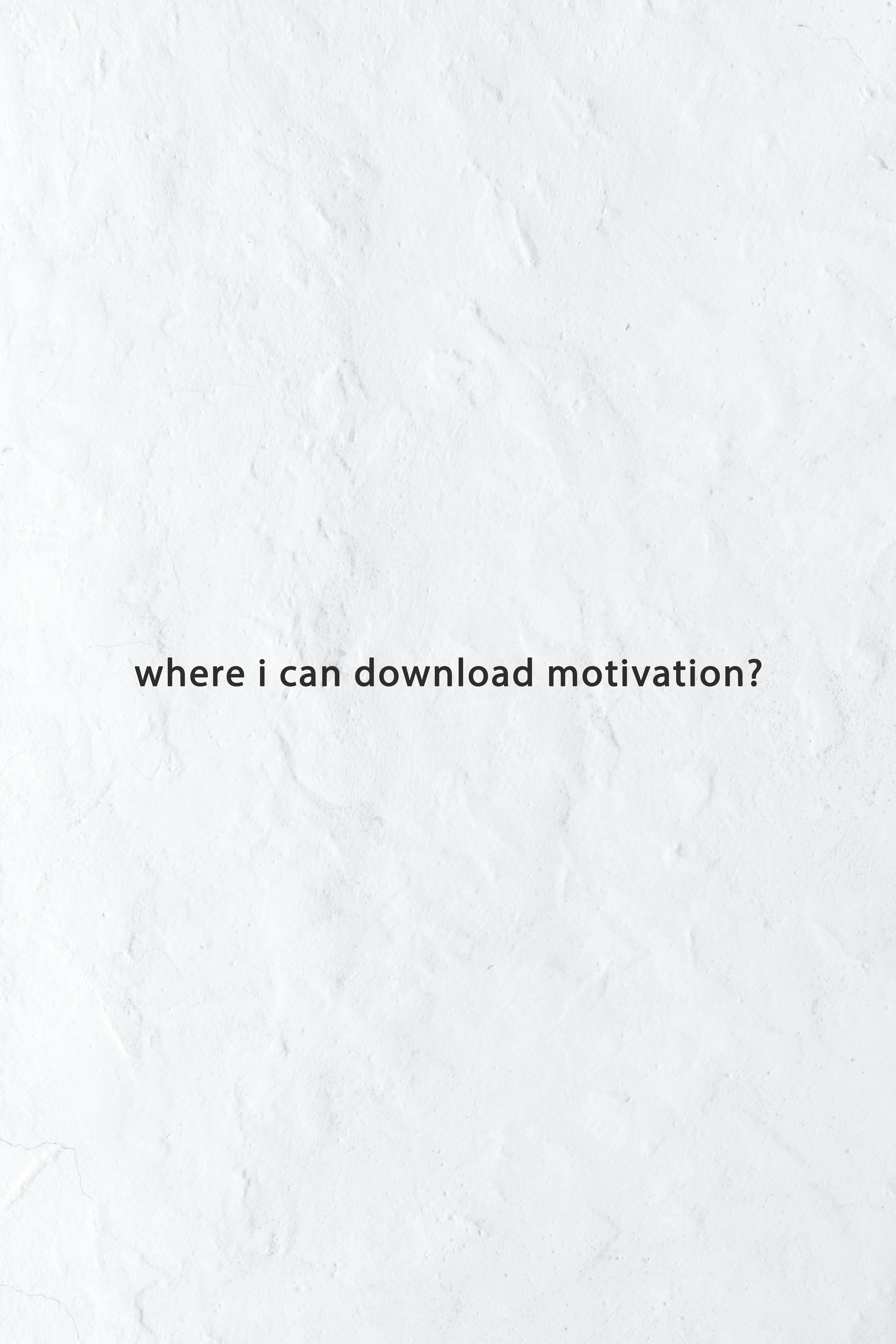 Motivational Lettering on White Background · Free