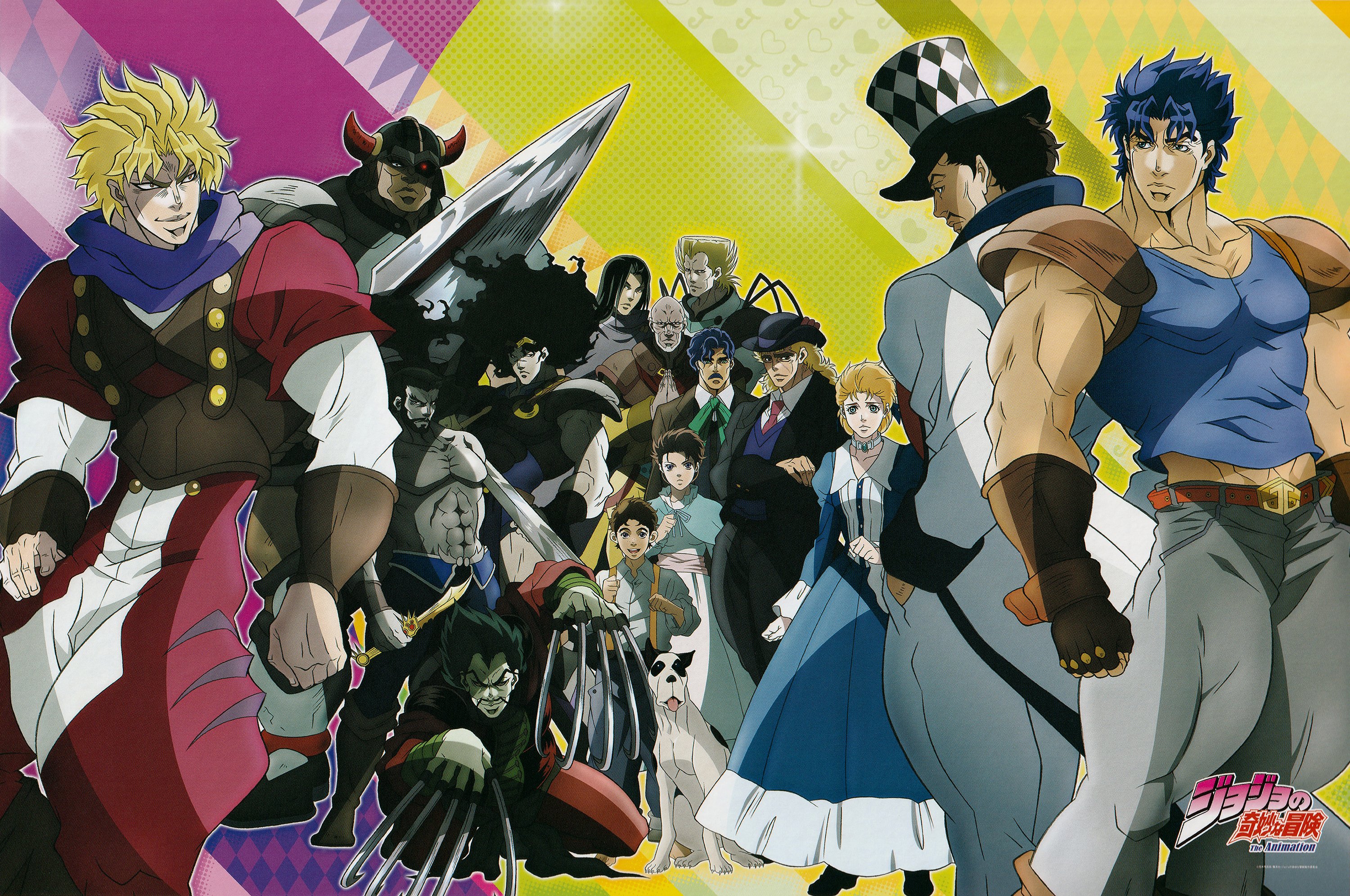 JoJo's Bizarre Encyclopedia The Phantom Blood And Battle Tendency 1000 Piece Jigsaw Puzzles From August 2013. Artist: Megumi Itoi (糸井 恵)