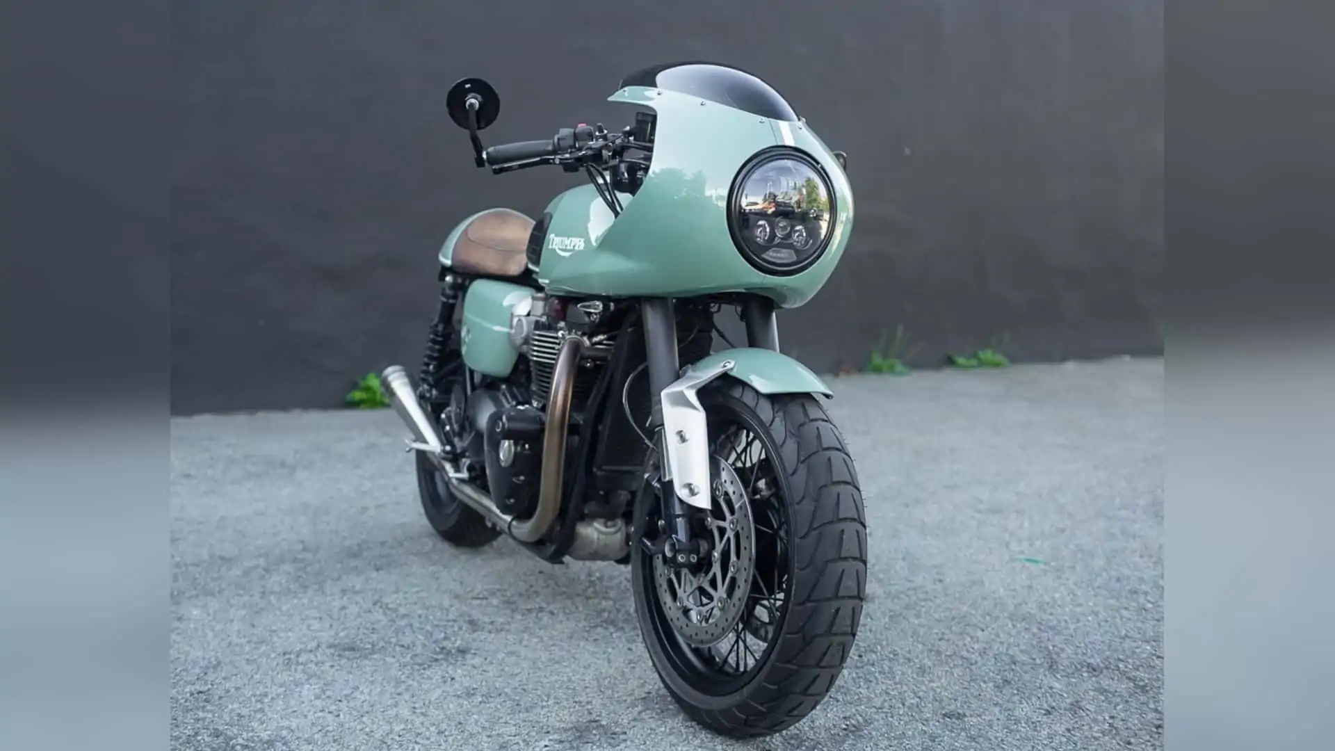This Gorgeous 2016 Triumph Thruxton R Custom By Madhouse Motors Is