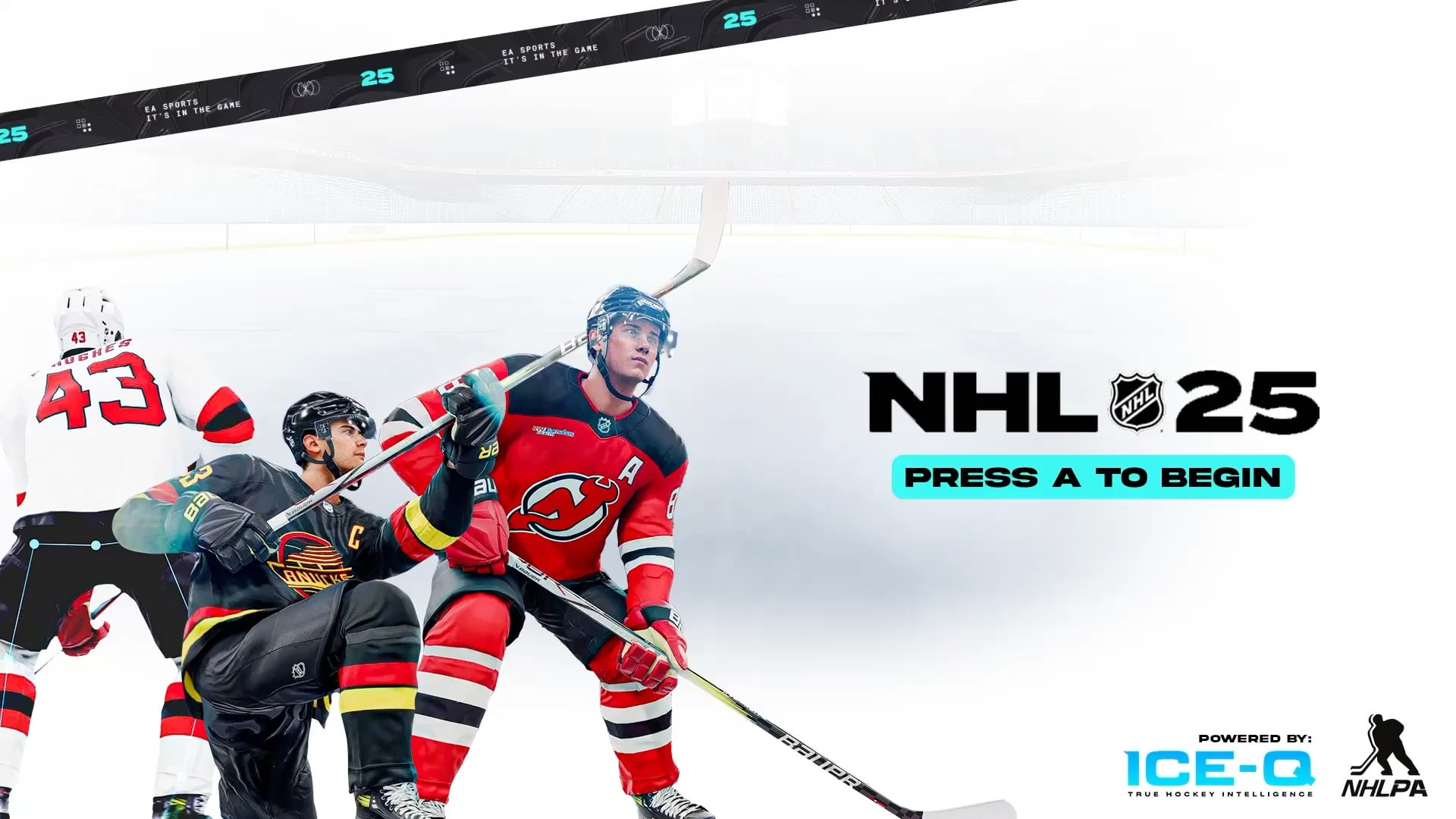 NHL 25 Menu concept
