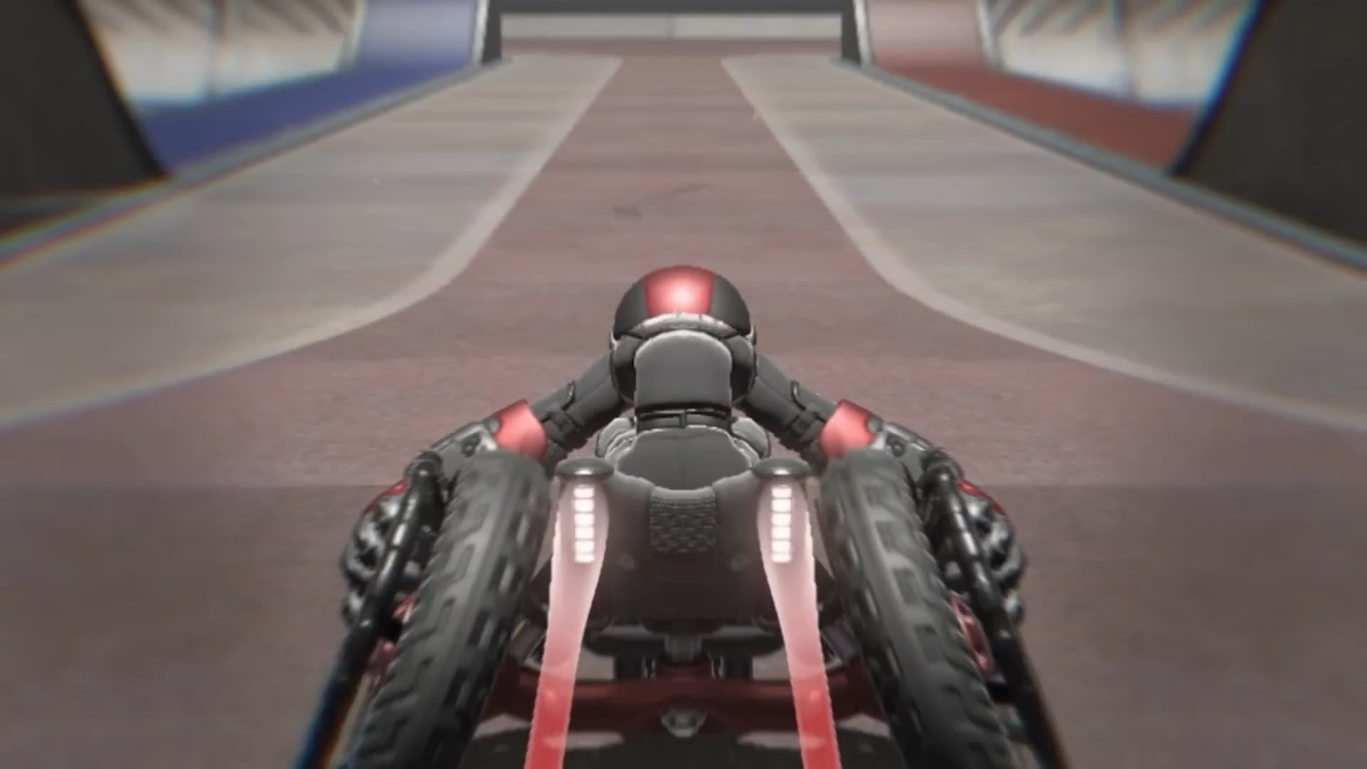 Drag x Drive at home, with the weirdest controller setup