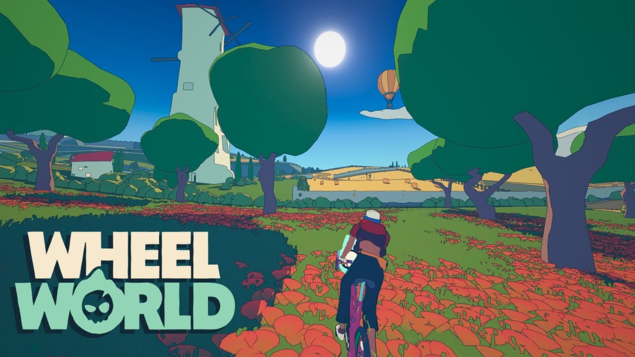 Wheel World. a chill open world bike game