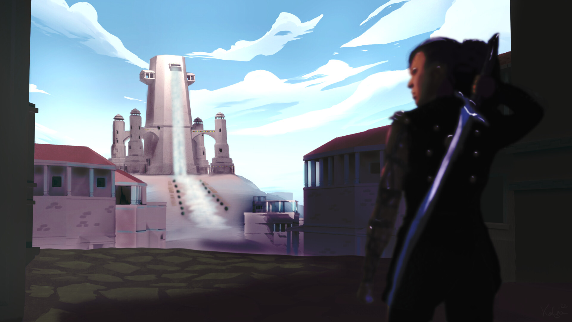 City Concept for a new city in The Darken of the End