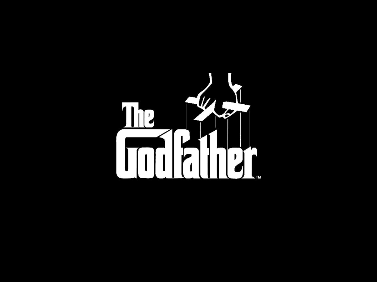 Cool wallpaper The Godfather, Black, Logo. FREE Best background