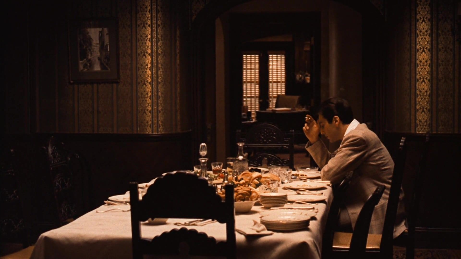 Godfather Table Scene [1920 X 1080]