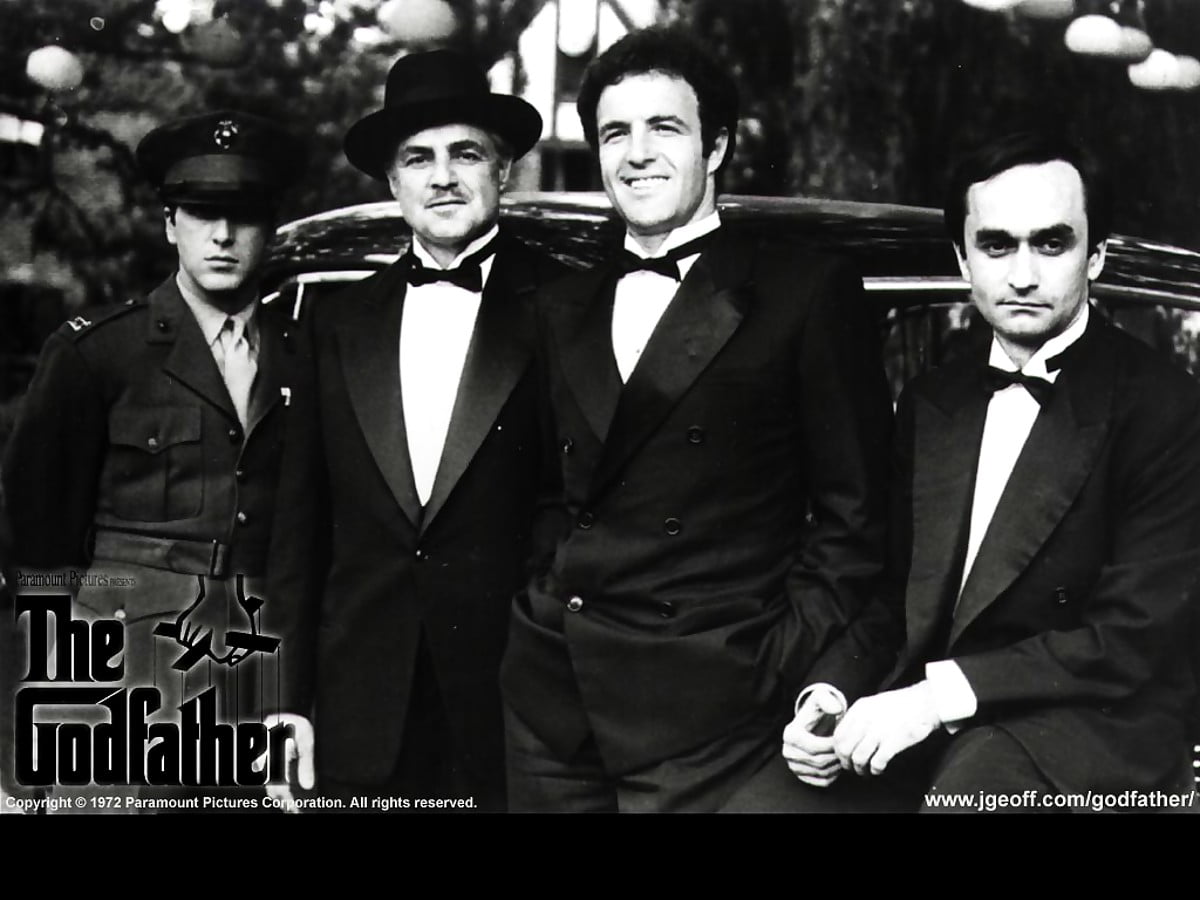 James Caan, John Cazale, Suit background. Free TOP photo