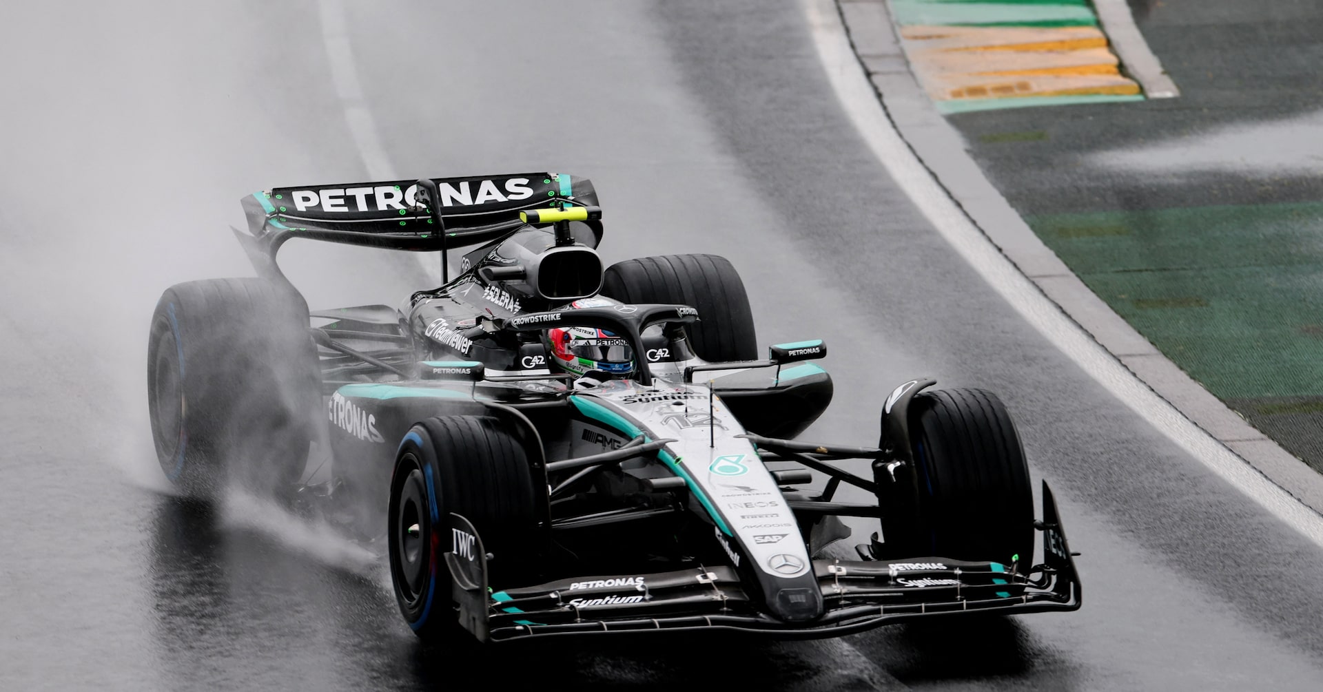 Mercedes teen Antonelli makes stellar debut at Albert Park