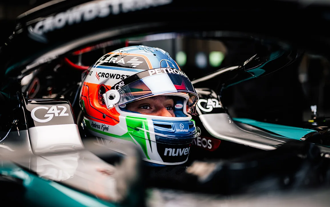 Kimi Antonelli: Mercedes Junior Completes Maiden F1 Test AMG PETRONAS F1 Team