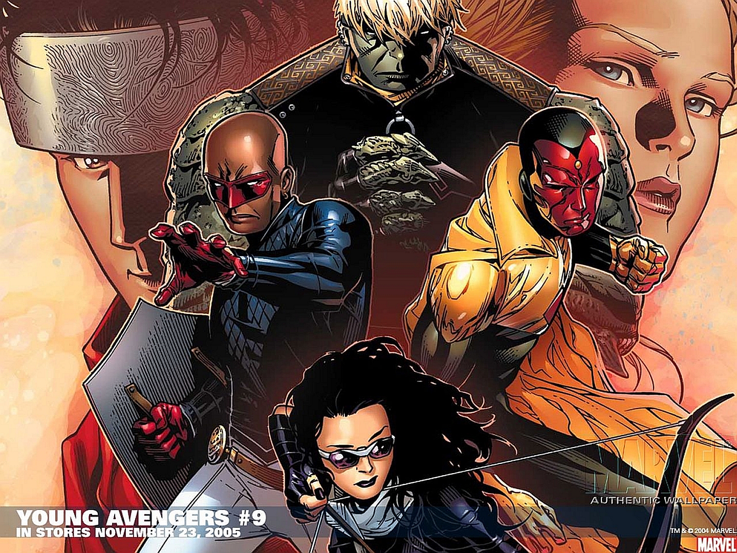 Young Avengers Assemble: Patriot, Wiccan, Hulkling & Vision in Action!