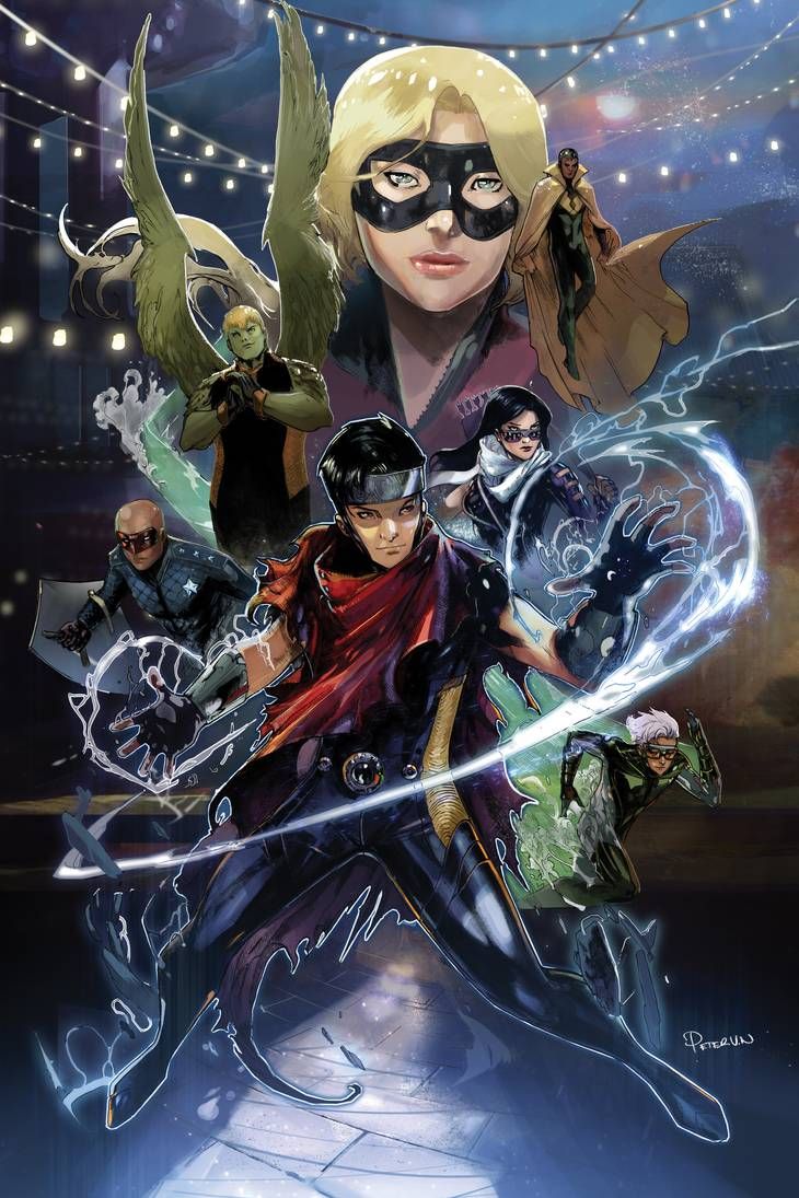 Young Avengers By Peter V Nguyen