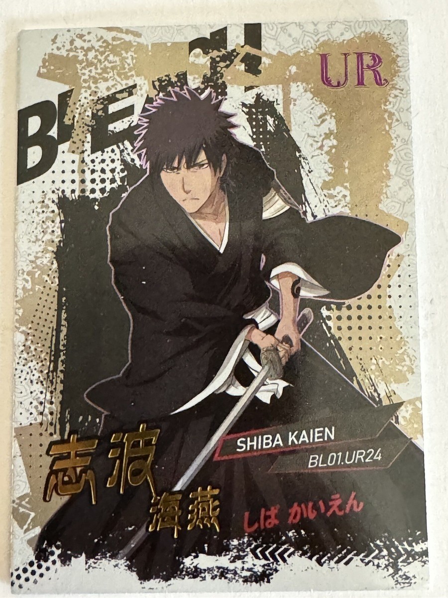 SHIBA KAIEN UR BL01.UR24 Bleach Kubo Masato CCG TCG Anime Card