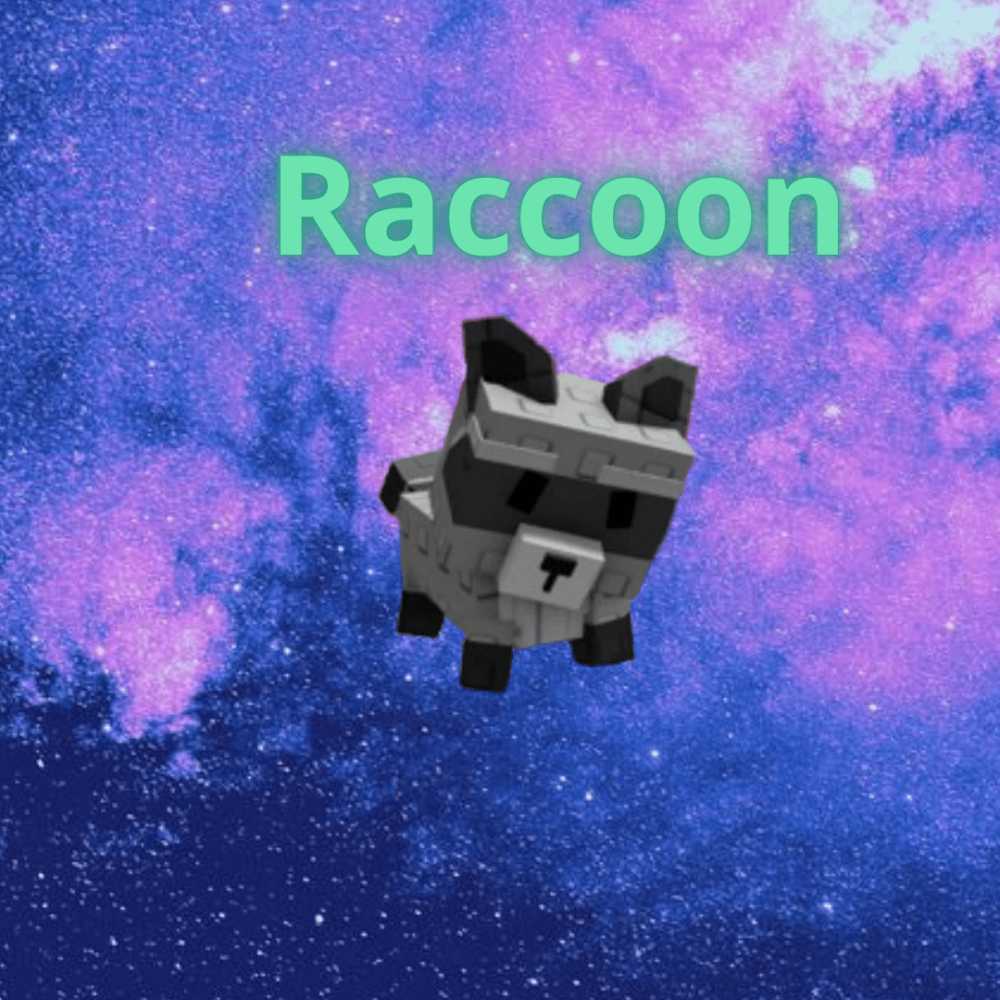 RACCOON GROW A GARDEN