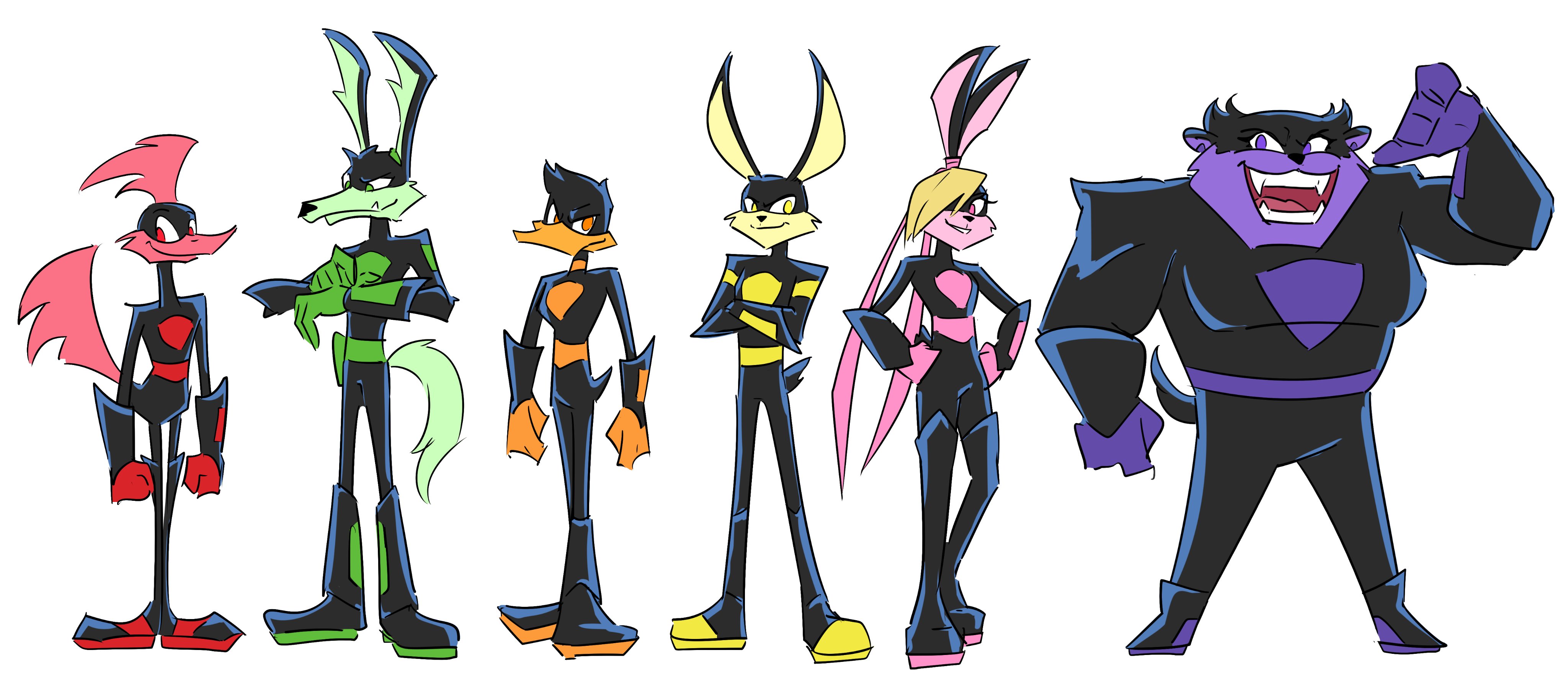Eden L(no 100line Spoilers Pls)(2 100) About These Loonatics Unleashed Designs I Did Last Year, I Really Was Cooking Something Here