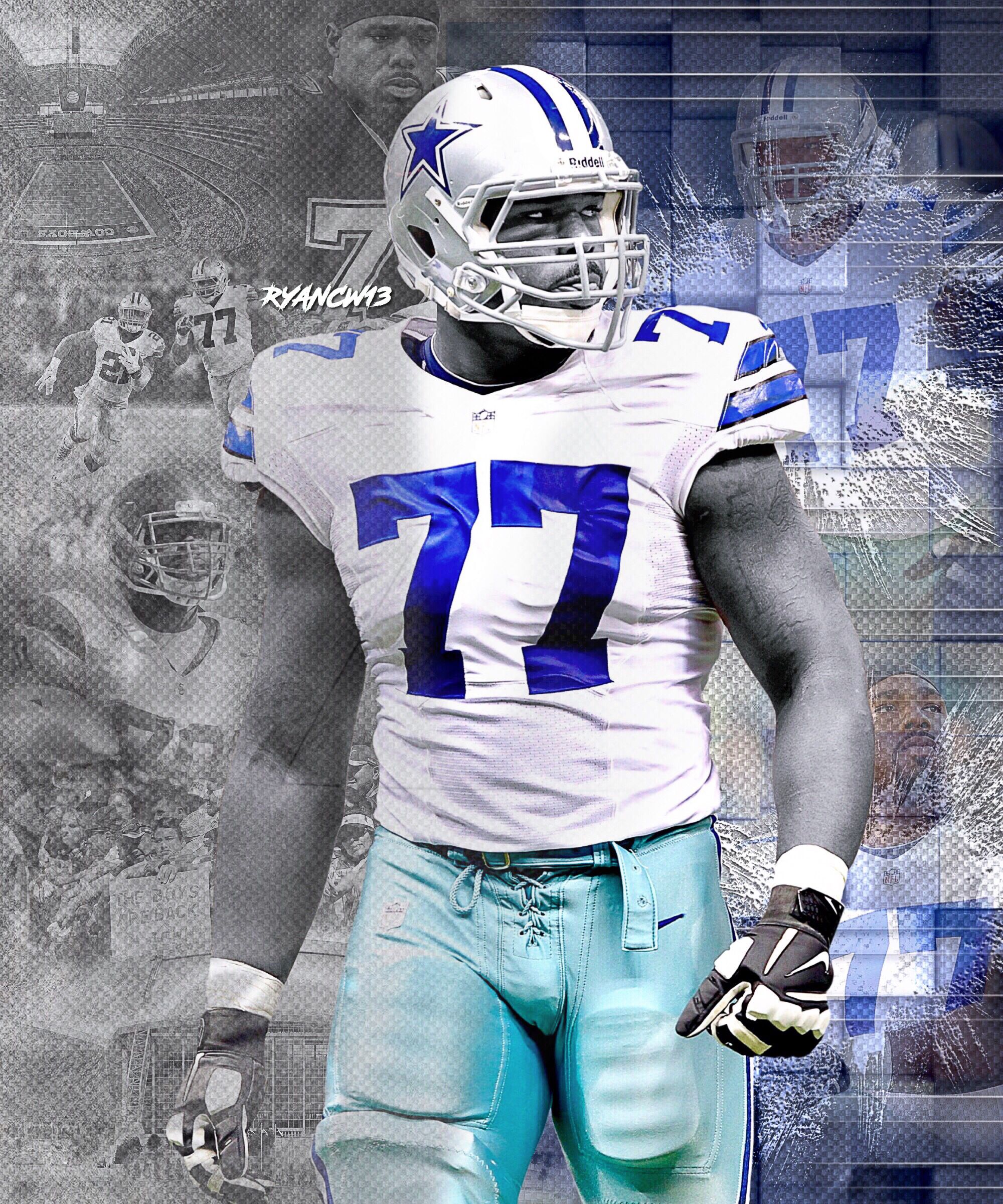 Vintage NFL Boys Wallpaper Football Wallpaper Stylish 3D Decor For Kids' Rooms