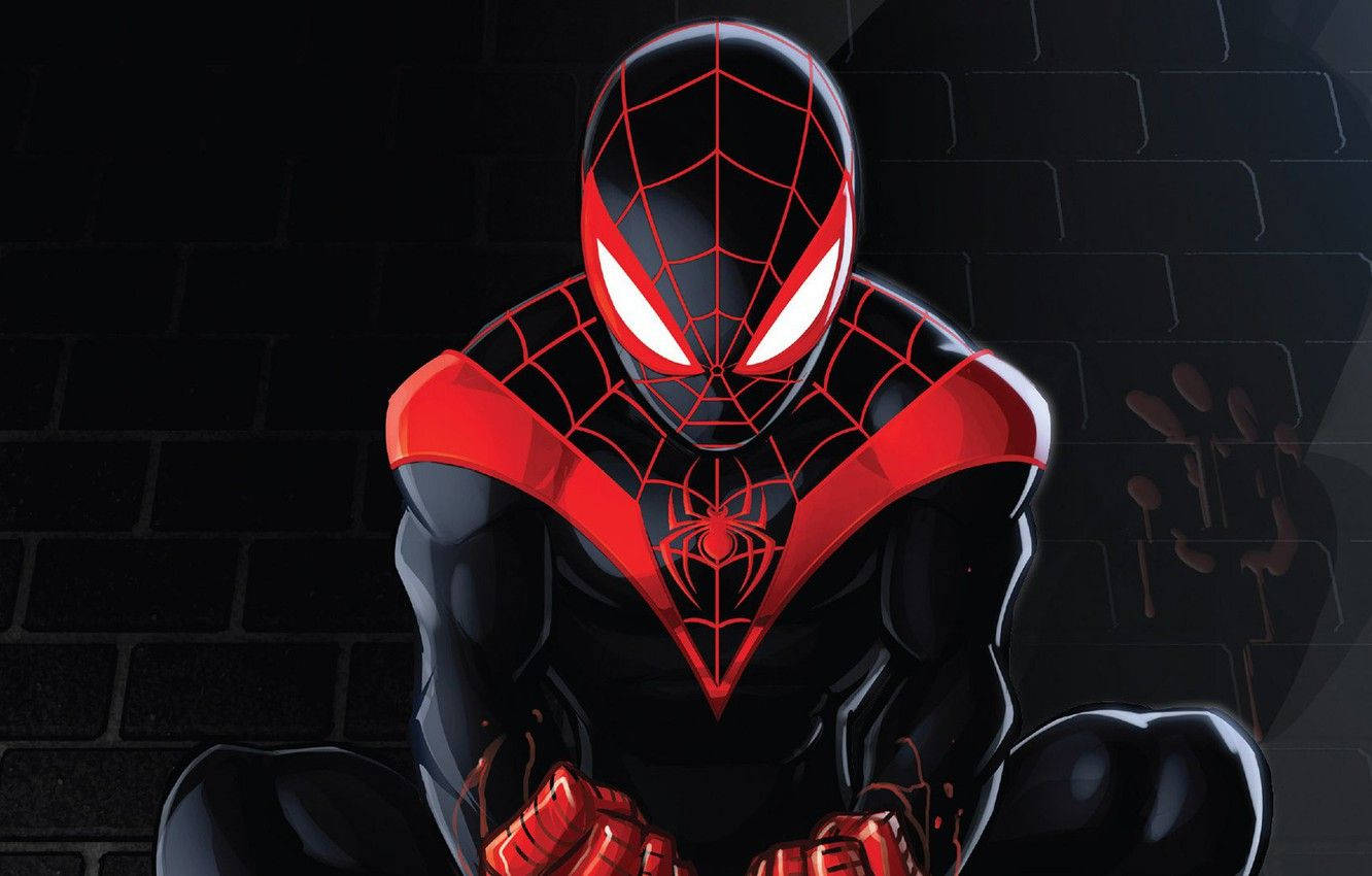 Download Black And Red Spider Man Wallpaper