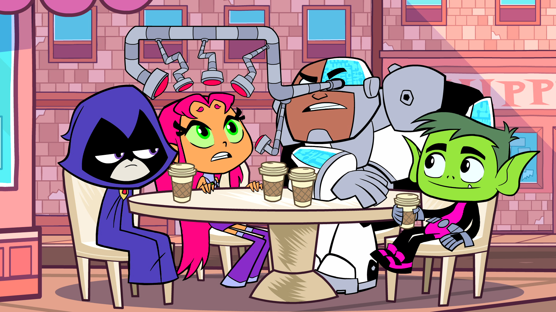 Teen Titans Desktop wallpaper 1280x800