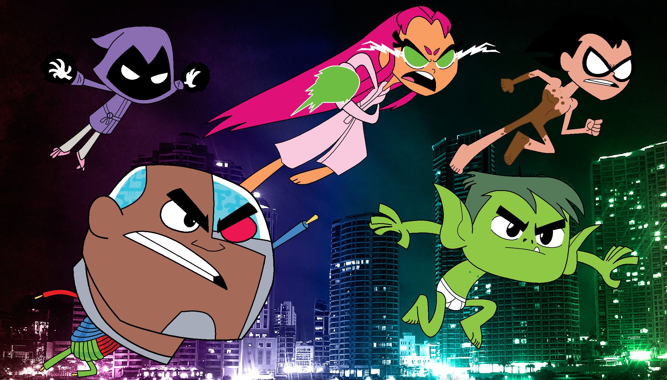 Teen Titans Wallpaper, HD Teen Titans Background on WallpaperBat