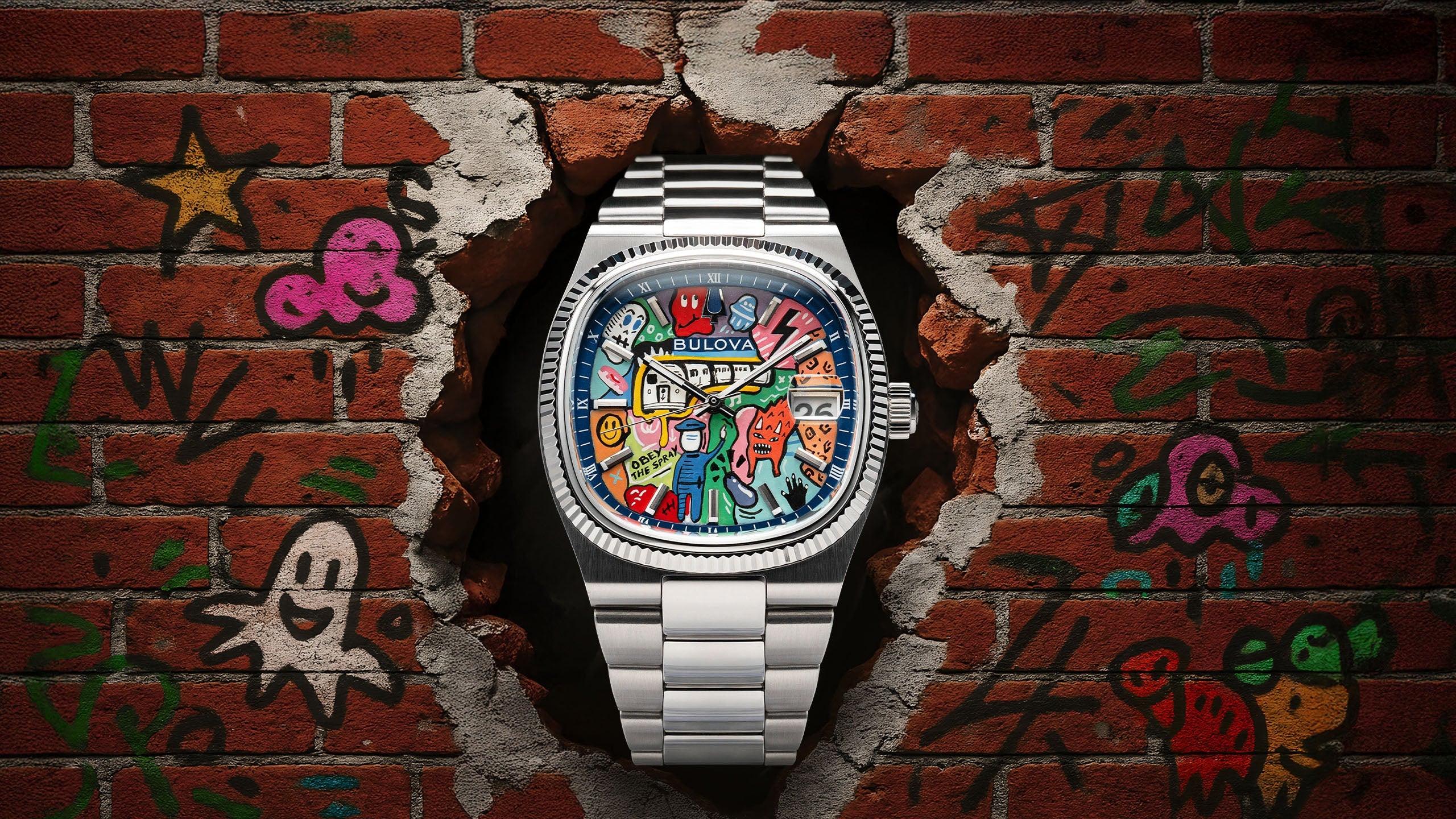 Exclusive Hand Painted Bulova Timepieces
