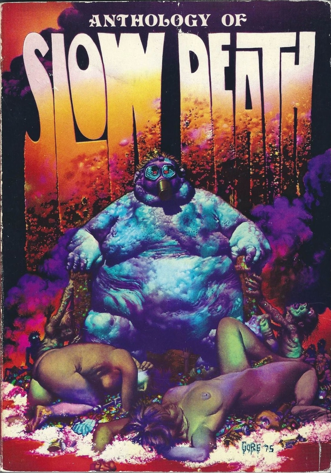 Richard Corben Cover Art: Anthology of Slow Death (Last Gasp, 1975) Warps to Neptune