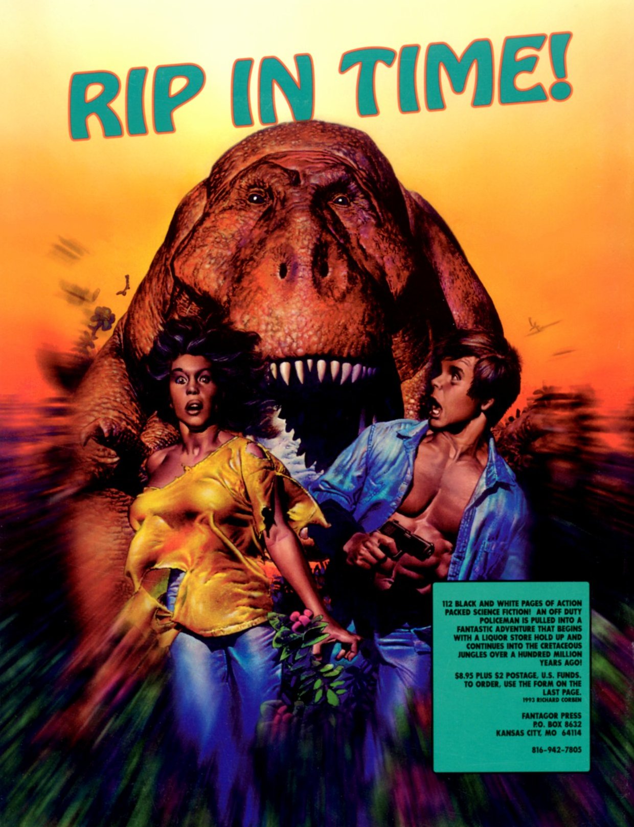 Look Here: RIP IN TIME ads, covers, and frontispieces, with art