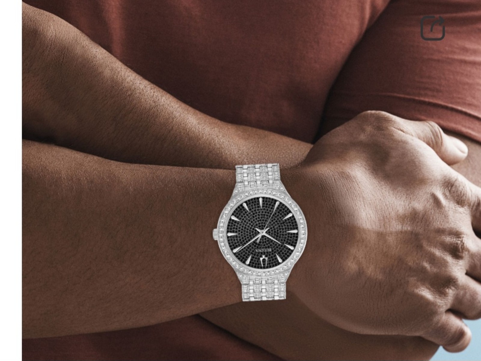 Bulova Phantom Crystal Men's Watch. Watches