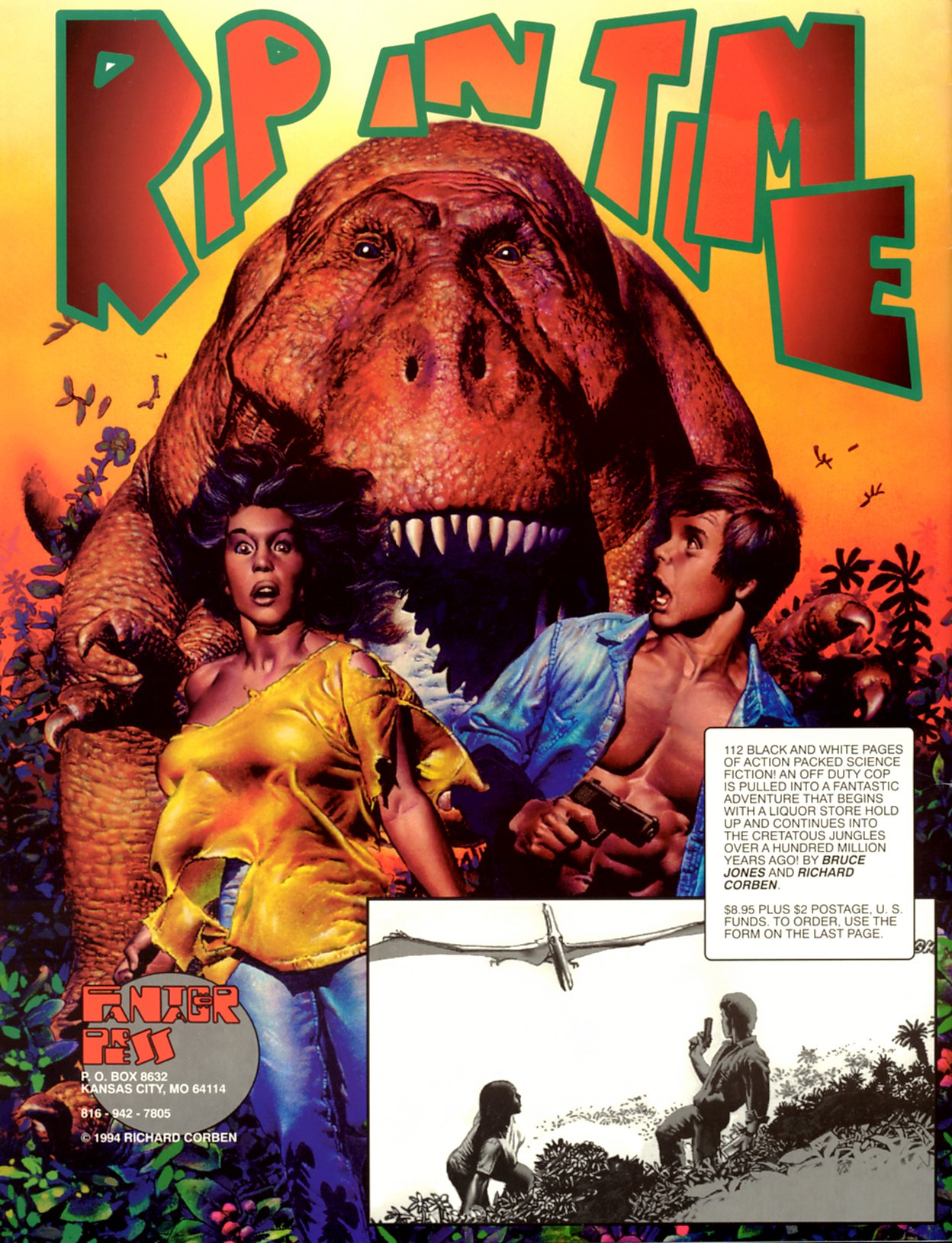 Look Here: RIP IN TIME ads, covers, and frontispieces, with art