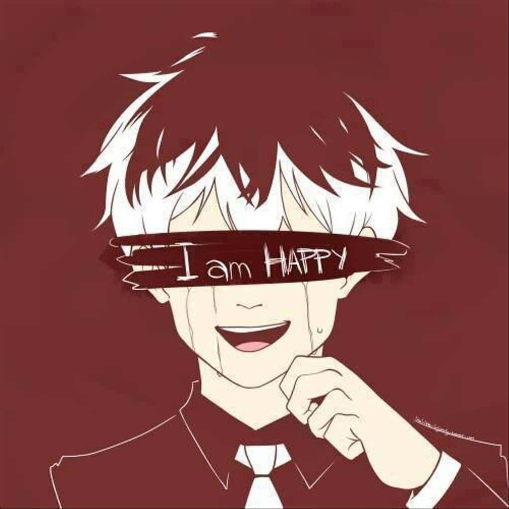 Download Alone And Broken Hearted In The World Of Anime Wallpaper