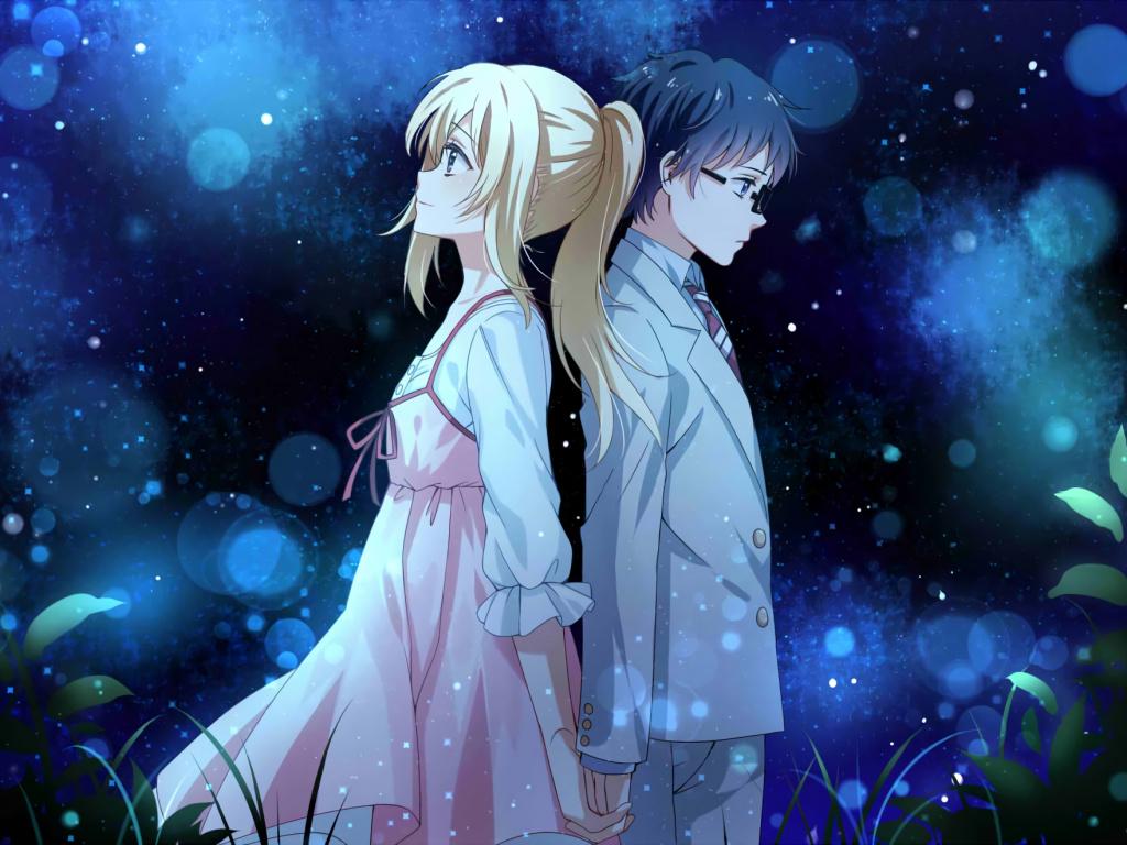 Sad Anime Couple Wallpaper, HD Sad Anime Couple Background on WallpaperBat