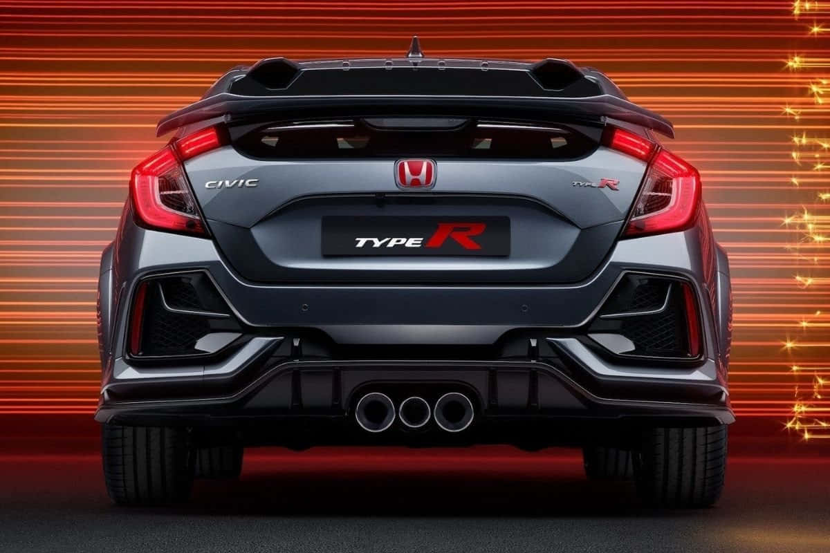 Download Experience the Thrill of the Road with Honda Civic Type R Wallpaper