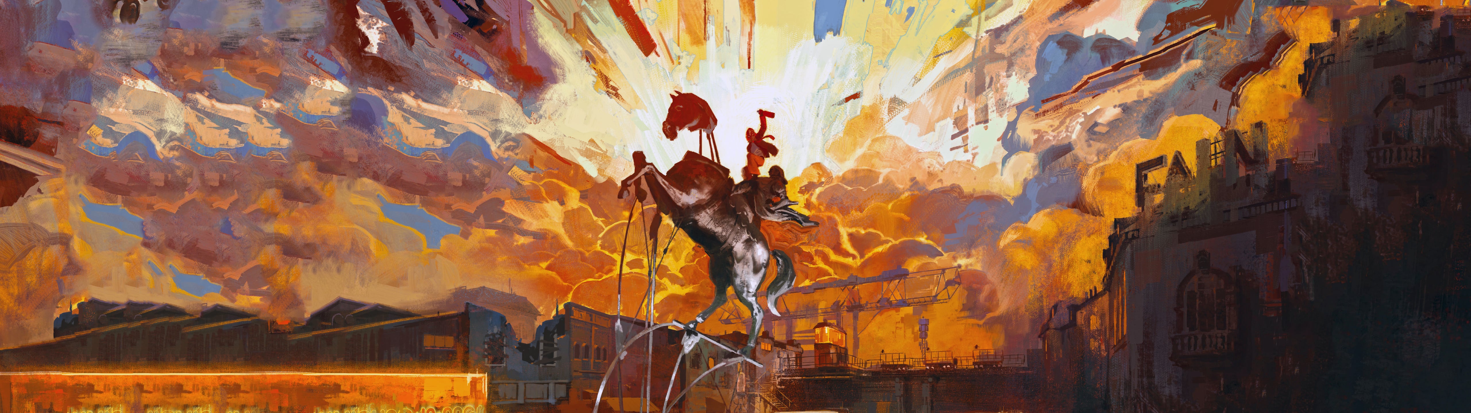 Disco Elysium [5120x1440]