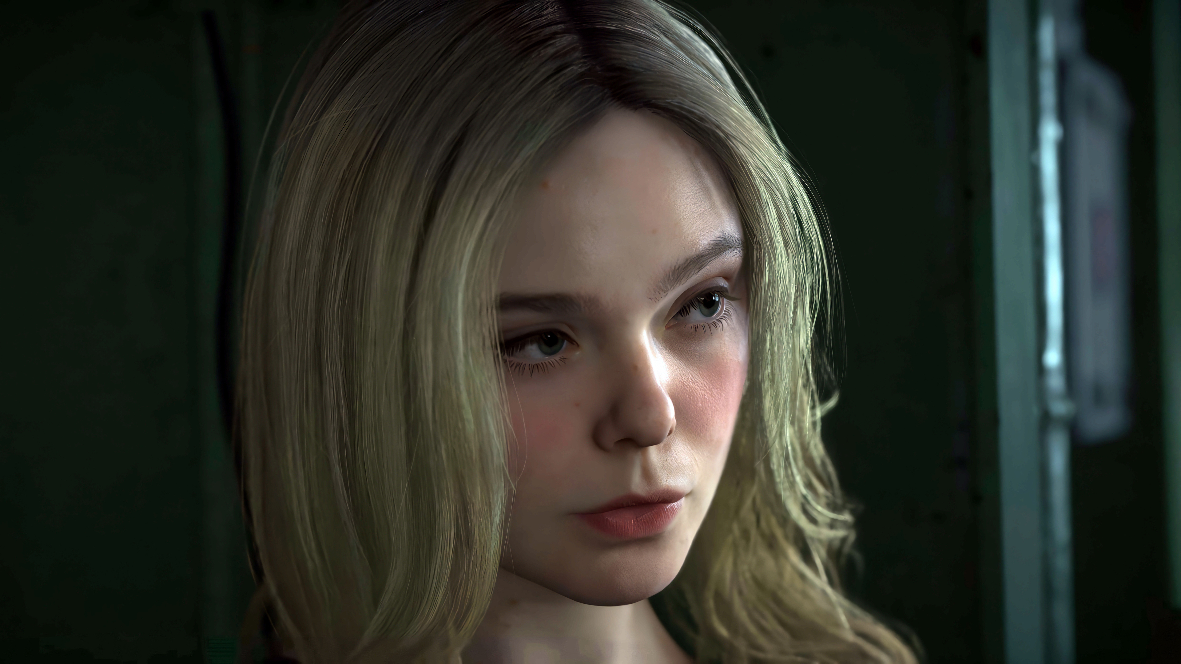 Death Stranding 2 Elle Fanning Wallpaper 4K HD PC n