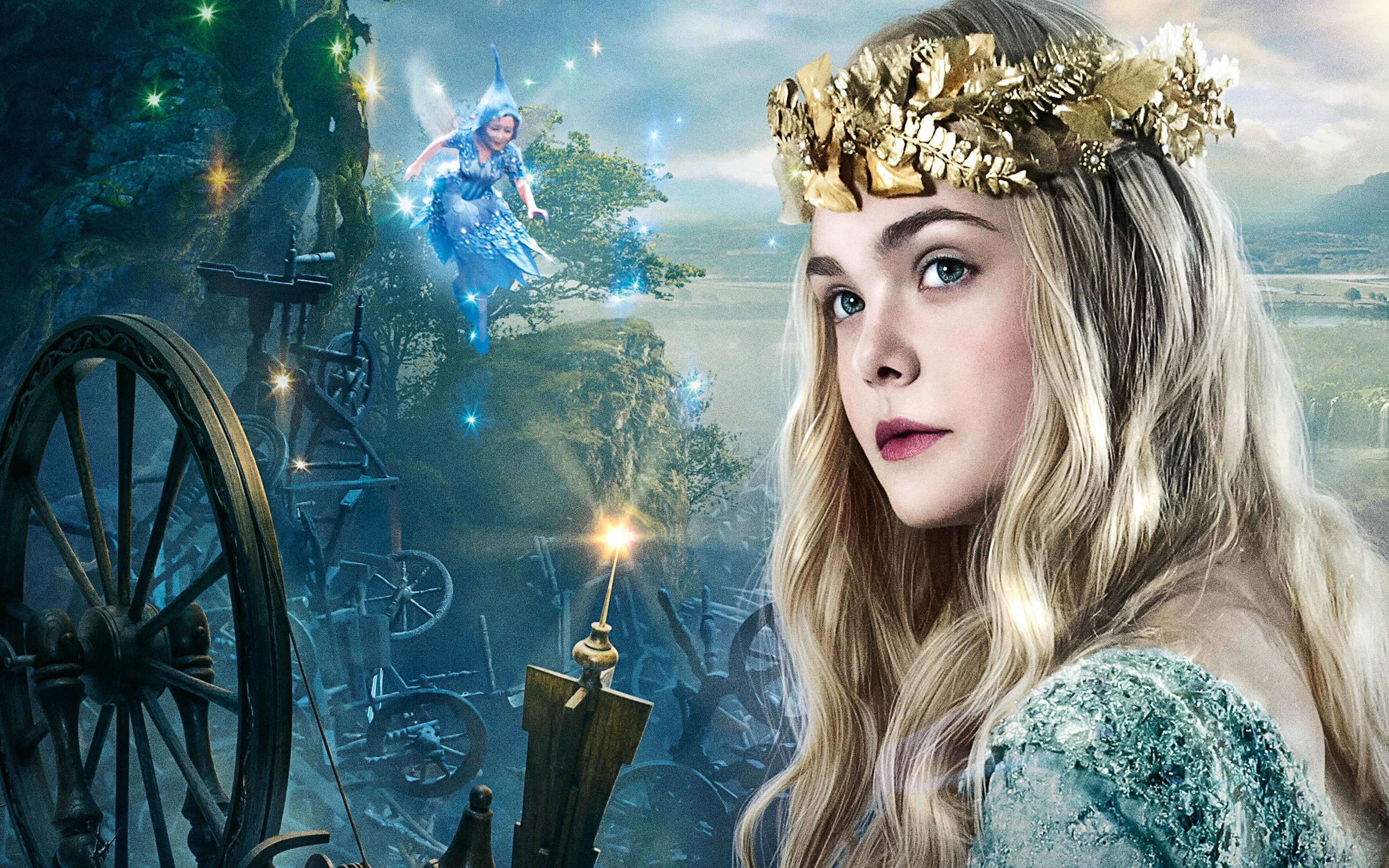 Download Elle Fanning Movie Maleficent HD Wallpaper