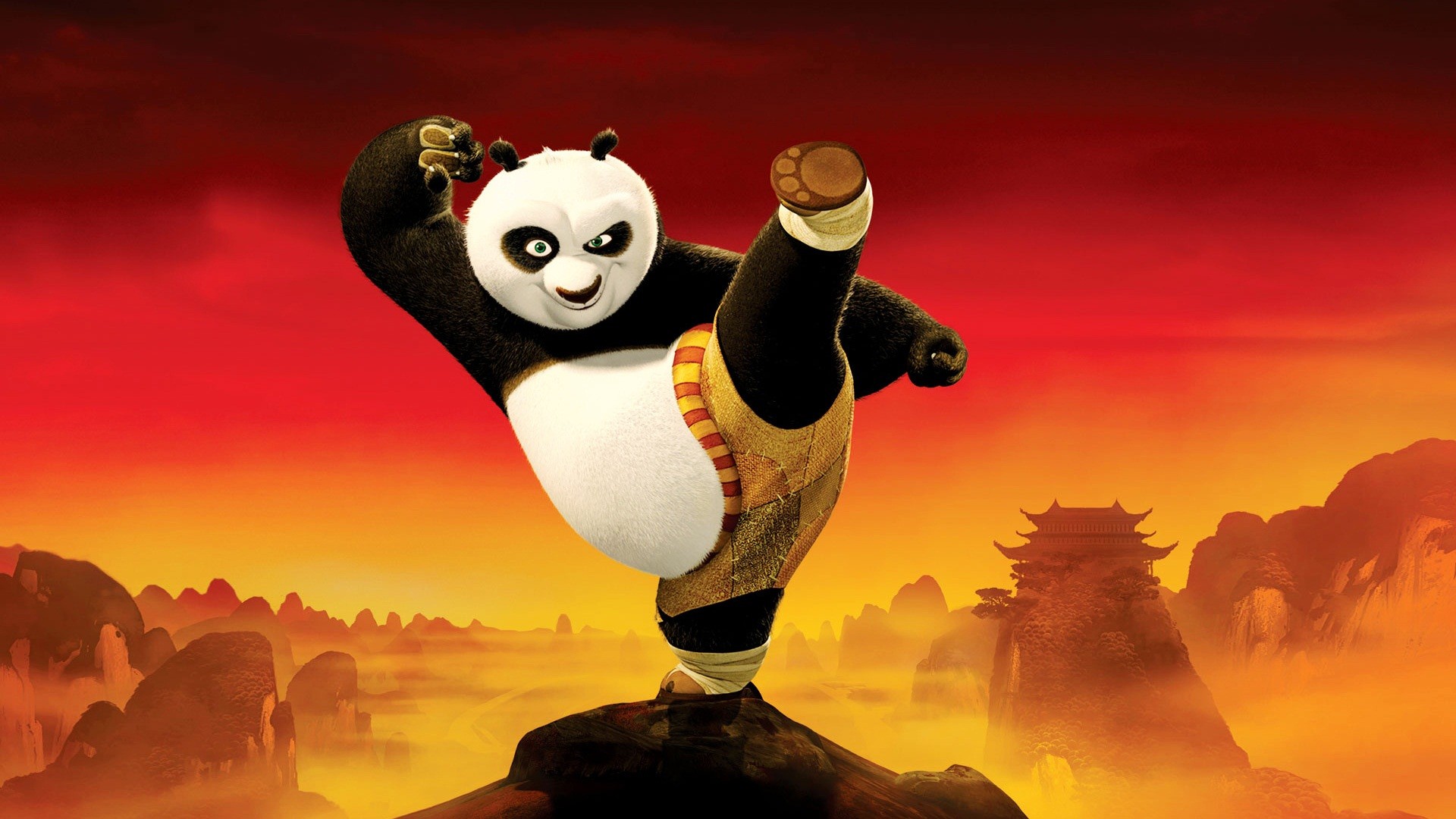 Kung Fu Panda 2 HD Wallpaper: Master Po's Ultimate Strike
