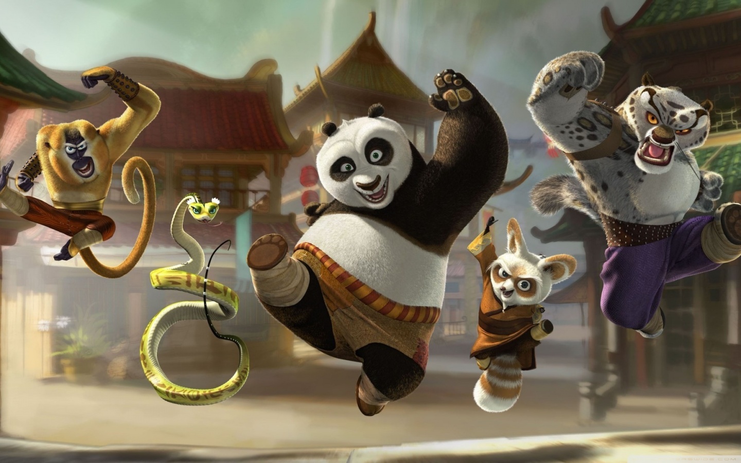 Kung Fu Panda 2 4K UHD Wallpaper for UltraHD Desktop and TV, Smartphone and Tablet Devices