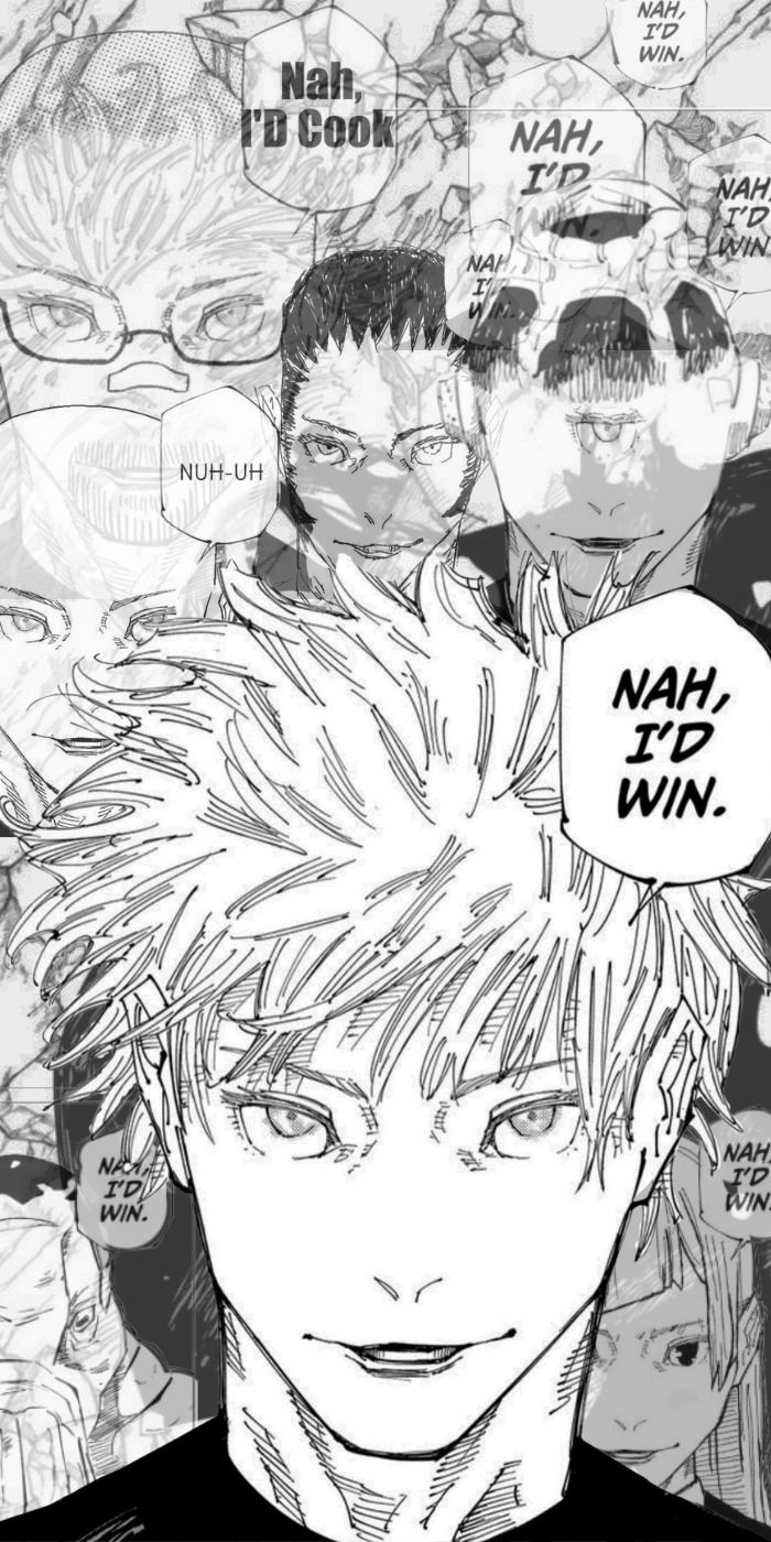 Gojo Nah I'D Win Wallpaper