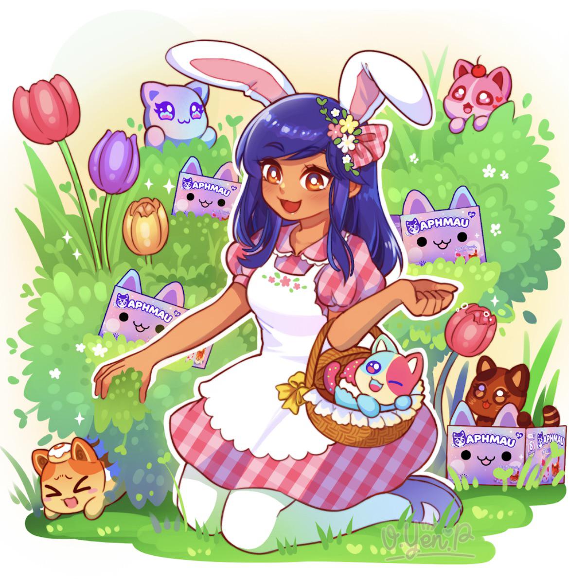 Some of my favorite aphmau cat art :) also Fall is my favorite season since the weather gets cooler, I love pumpkins and Halloween, also I love going to cafes and reading