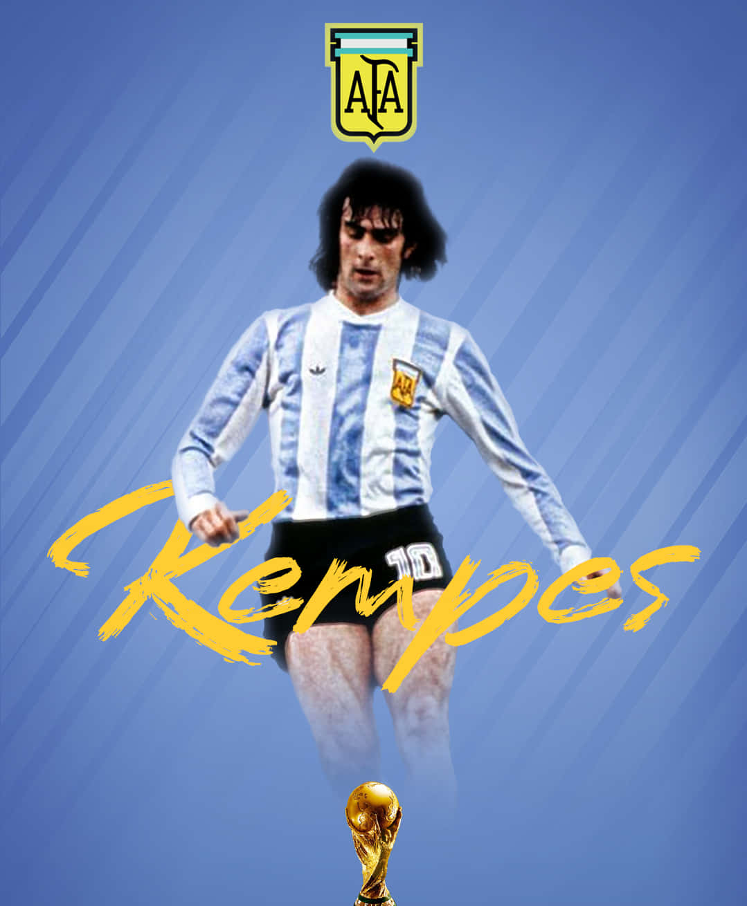 Download Mario Kempes Legacy In Football Wallpaper