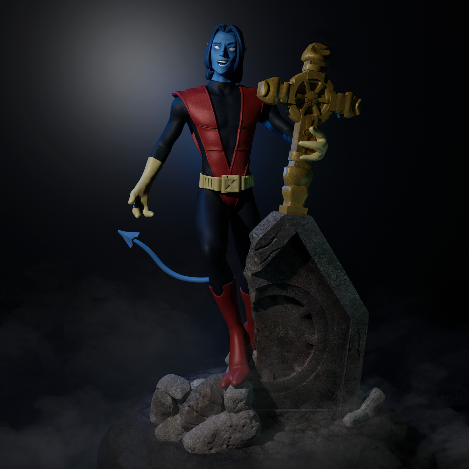 Nightcrawler (Kurt Wagner) X men Evolution