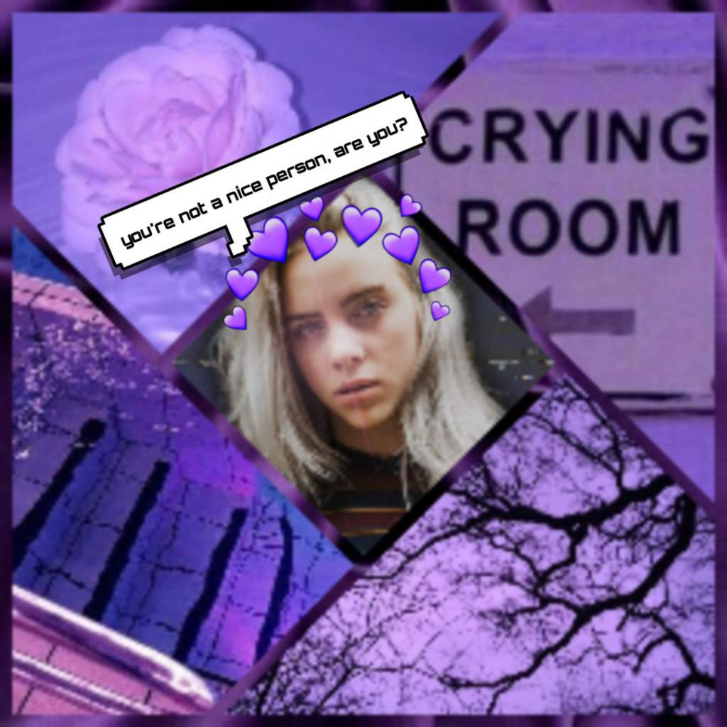 Purple Aesthetic Edit. Billie Eilish Amino