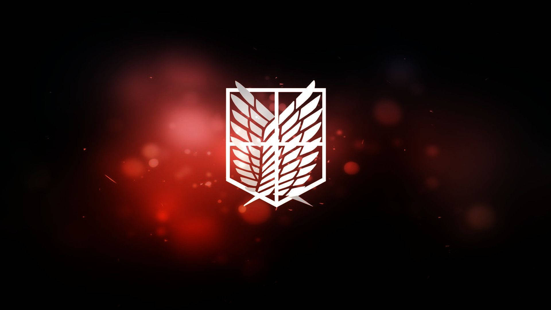 Download Dark Attack On Titan Logo Wallpaper
