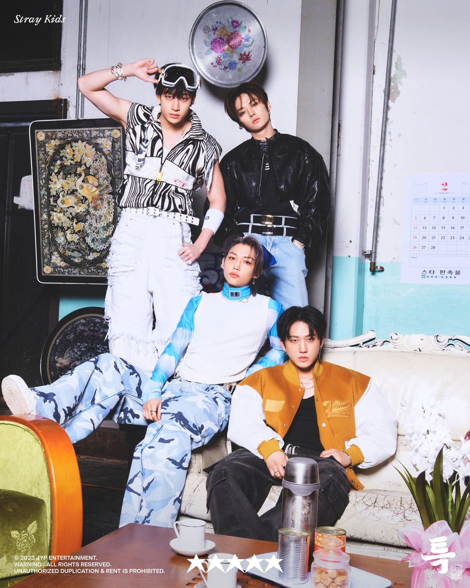 Stray Kids 3rd Full Album (5 STAR) (Teaser Image + Unit + Group)