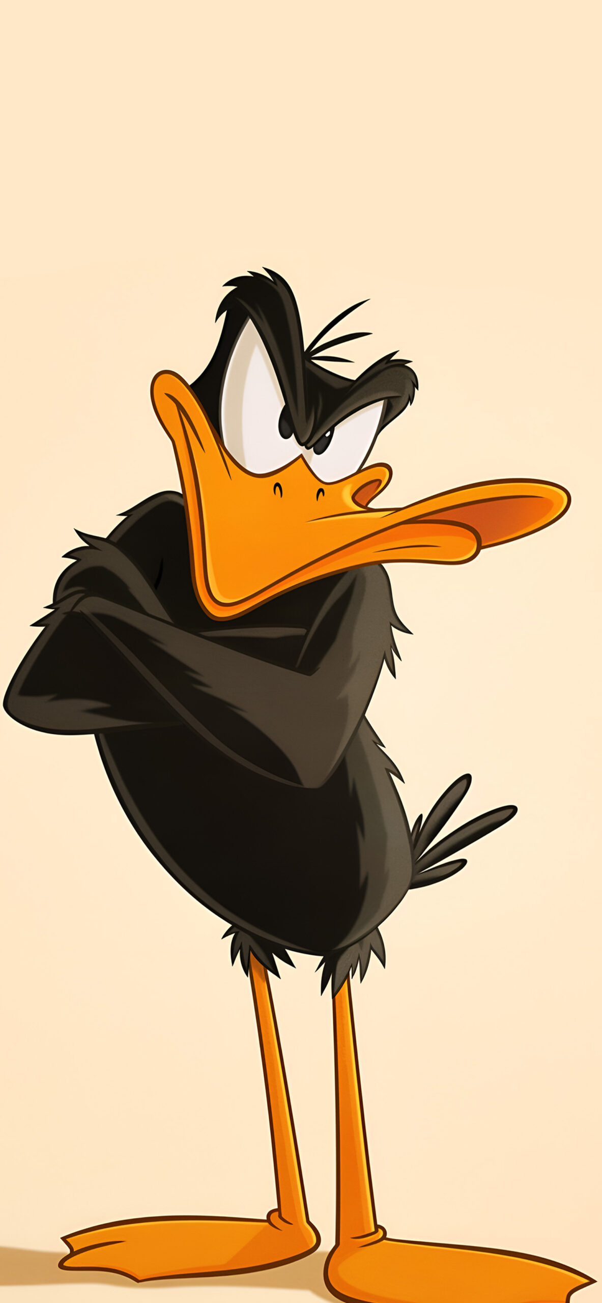 Daffy Duck Angry Wallpaper Art Wallpaper for iPhone