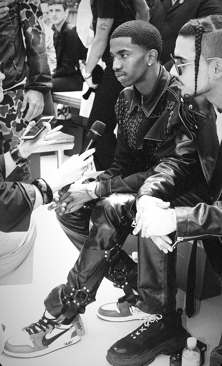 Paris fashion week 2018 Q and King Combs