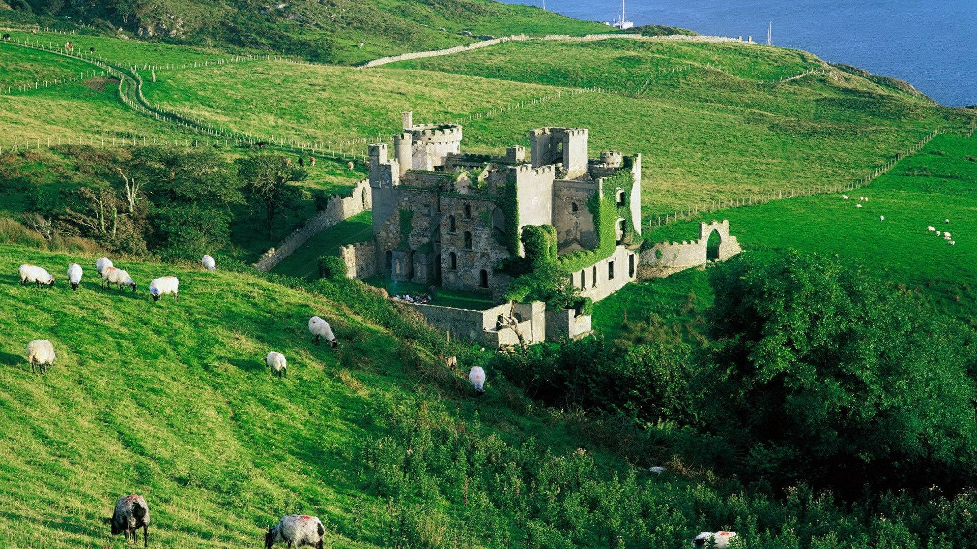Download Clifden Castle Ireland Wallpaper