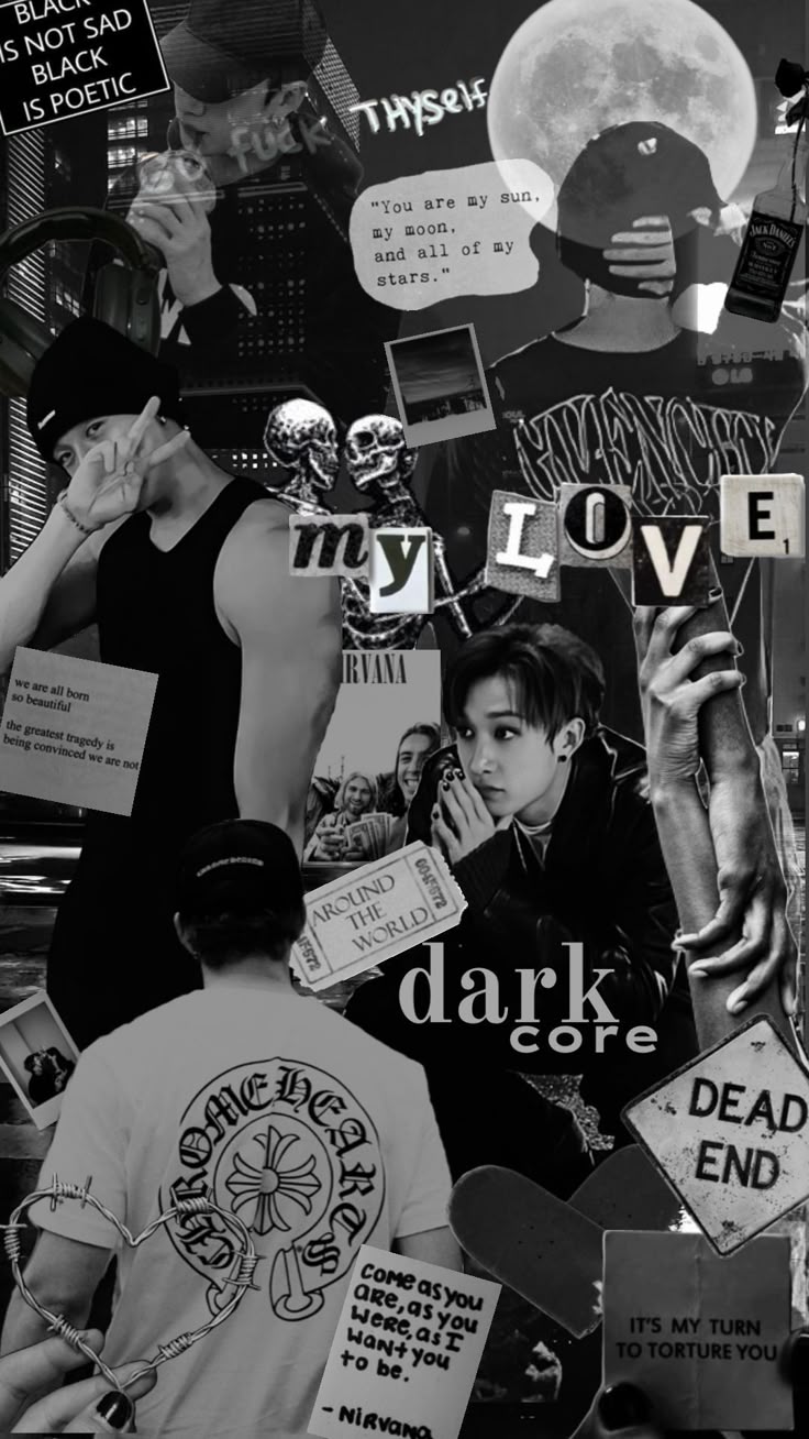 Bang Chan as #darkaesthetic #aesthetic #bangchan #straykidschan #tumblr