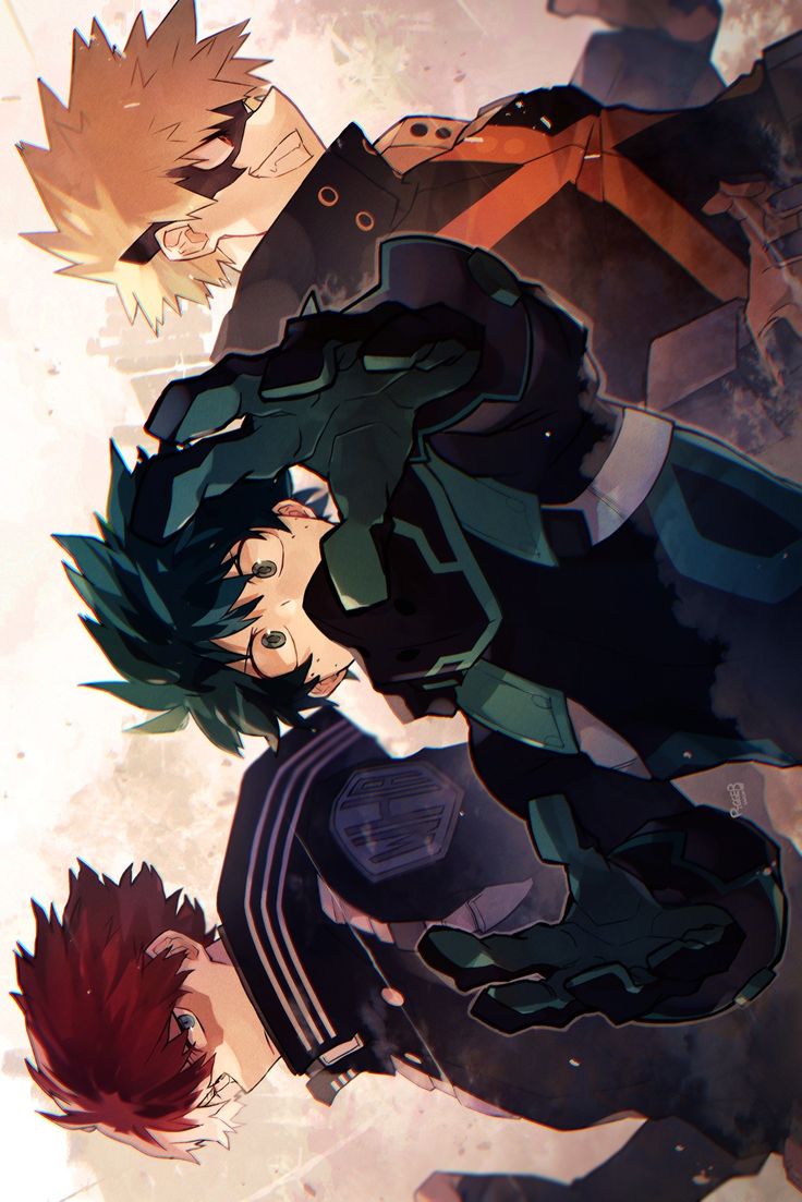 Deku, Bakugou & Todoroki│Boku no Hero Academia