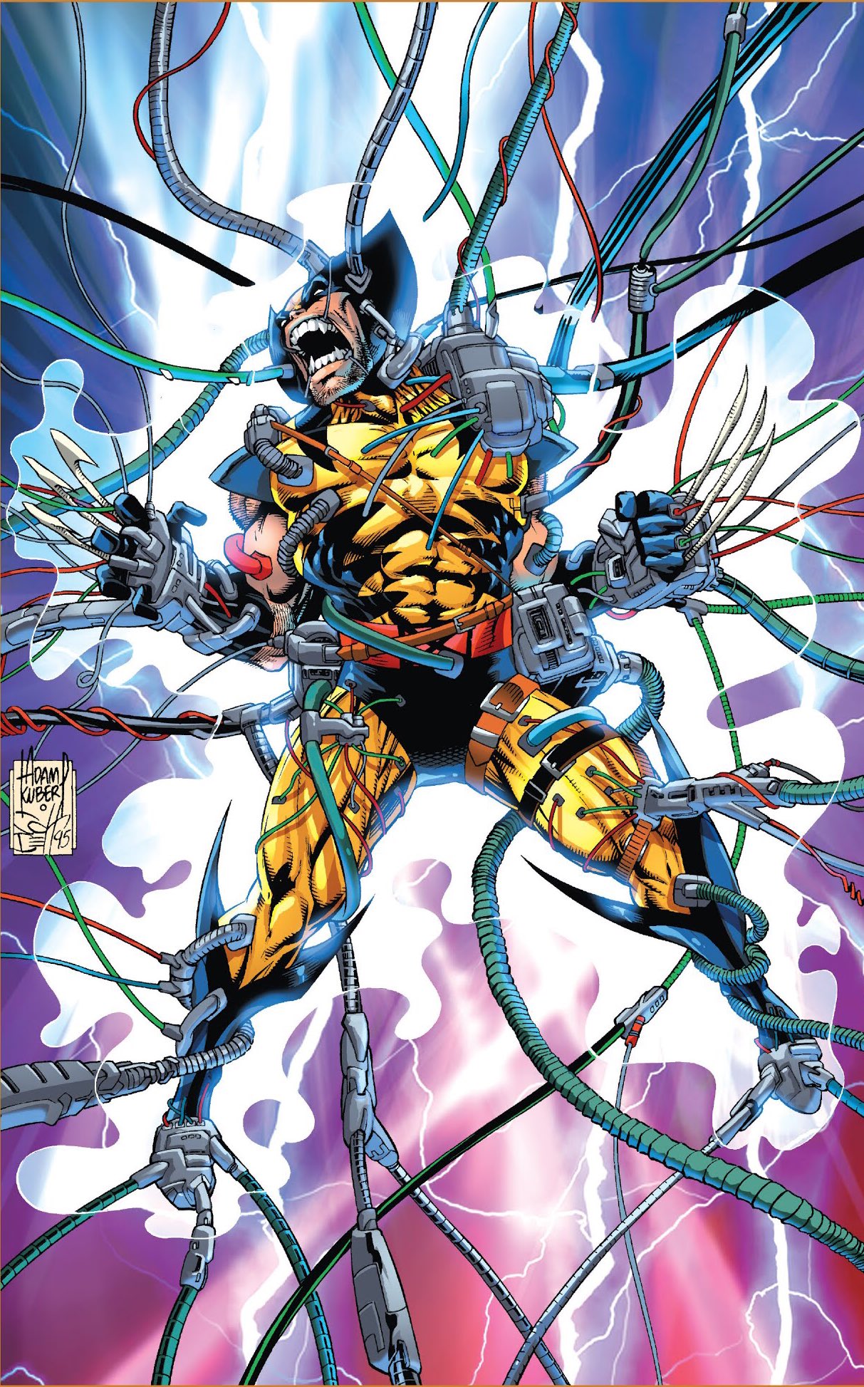 Cool Comic Art by Adam Kubert & John Dell